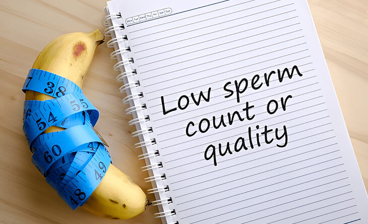 Low sperm count treatment