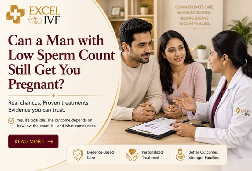 Can a man with low sperm count get you pregnant - Dr Rhythm Gupta - IVF Specialist in Delhi